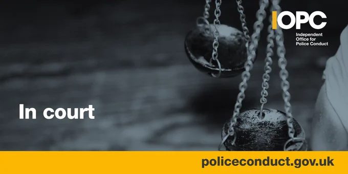 IOPC - 'in court' graphic