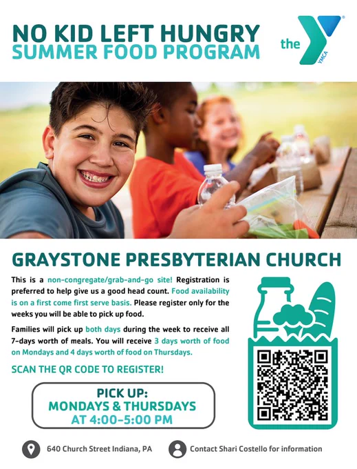 Y Summer Food Flyer