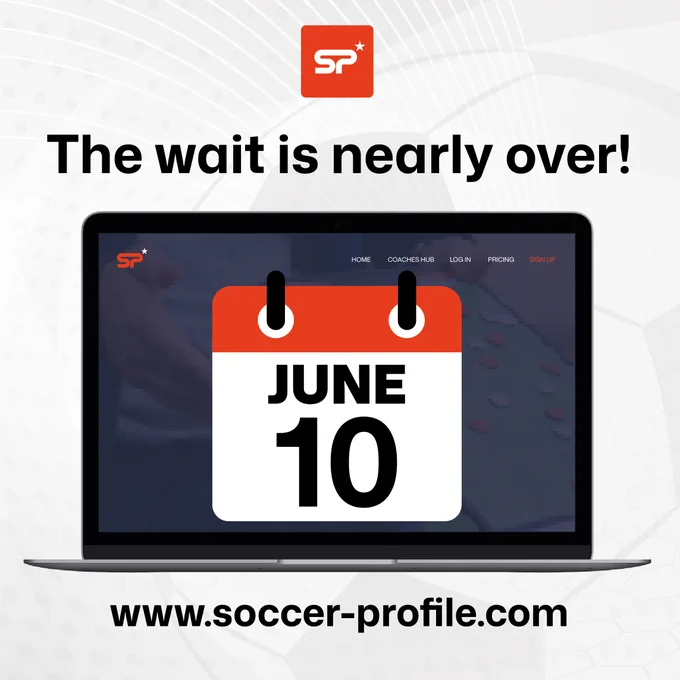 The wait is nearly over. Image of a laptop with the 10 June showing as the launch day.