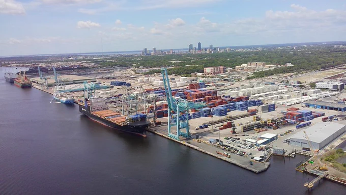 A thriving seaport powers Northeast Florida’s economy.