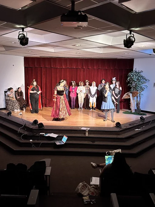 The Cast & Crew of "The Real Story of Alice in Wonderland" 