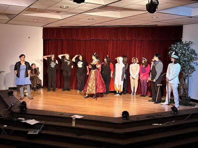 The Cast & Crew of "The Real Story of Alice in Wonderland" 