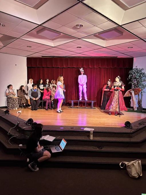 The Cast of "The Real Story of Alice in Wonderland" 