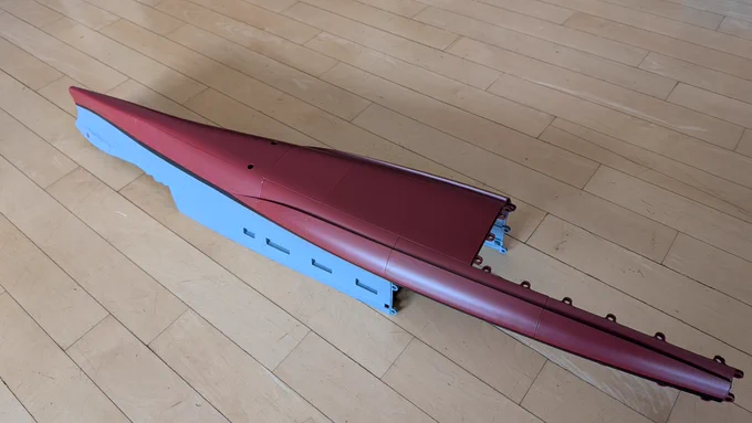 Hachette Graf Zeppelin 1/200 scale model, step 42