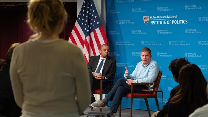 Marty Walsh answering a question in the forum.