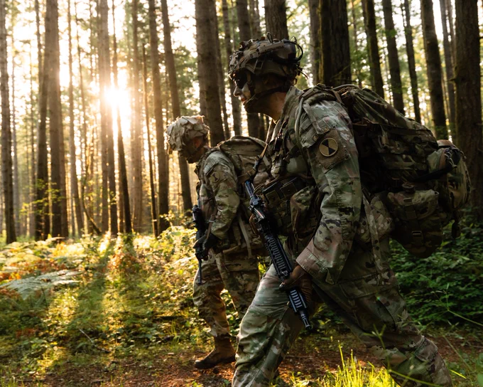 Before the day got moving, 1-2 SBCT, 7th Infantry Division was already under load across Joint Base Lewis-McChord.