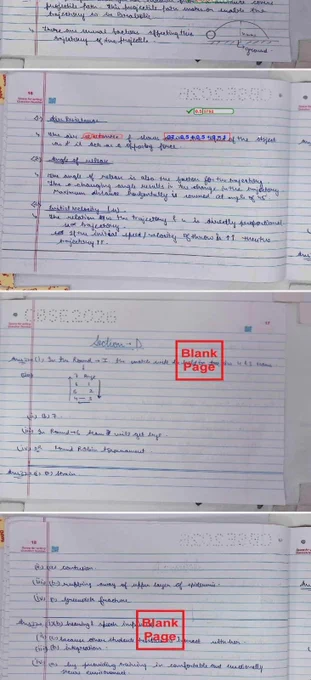 CBSE की ऑन-स्क्रीन मार्किंग का हैरान करने वाला मामला!

यह एक छात्र की Answer Sheet है जिसमें उसने सभी प्रश्नों के उत्तर लिखे हैं, लेकिन check करने वाले पूरी शीट को लगभग blank मार्क कर के कोई अंक नहीं दिए।

अगर ऐसा एक बच्चे के साथ हुआ है, तो सोचिए देशभर में कितने विद्यार्थियों की मेहनत और भविष्य के साथ खिलवाड़ हुआ होगा। 

#CBSE #BoardExams #Education #OnScreenMarking