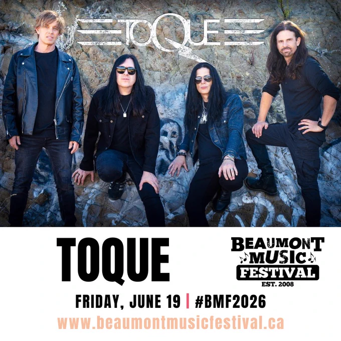Toque Returns to the EDMONTON are to play a Long standing BEAUMONT MUSIC FEST 