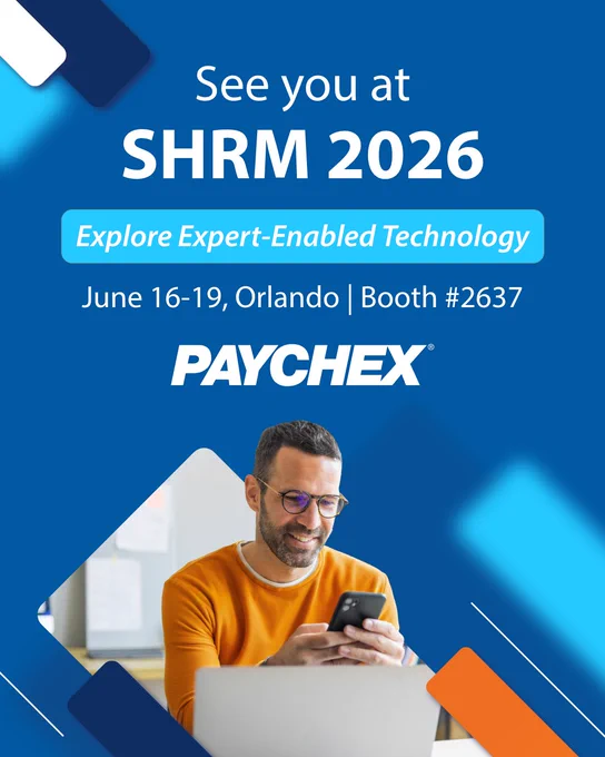 See you at SHRM 2026. Explore Expert-Enabled Technology. June 16-19, Orlando, Booth #2637.
