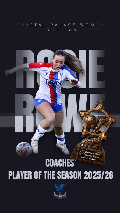 Watching Rosie grow as a player and a person has been the ultimate joy. This award is a testament to her heart and the standard she sets for herself every single day. I’m just lucky enough to have a front-row seat to her journey. Love you, Rosie! 🥇🔥