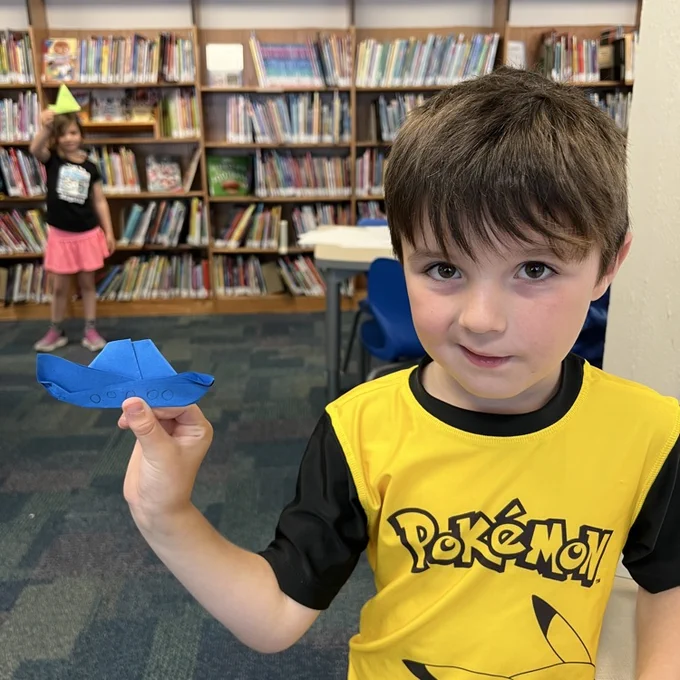Created an origami!
