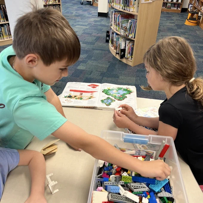 More Lego learning and building