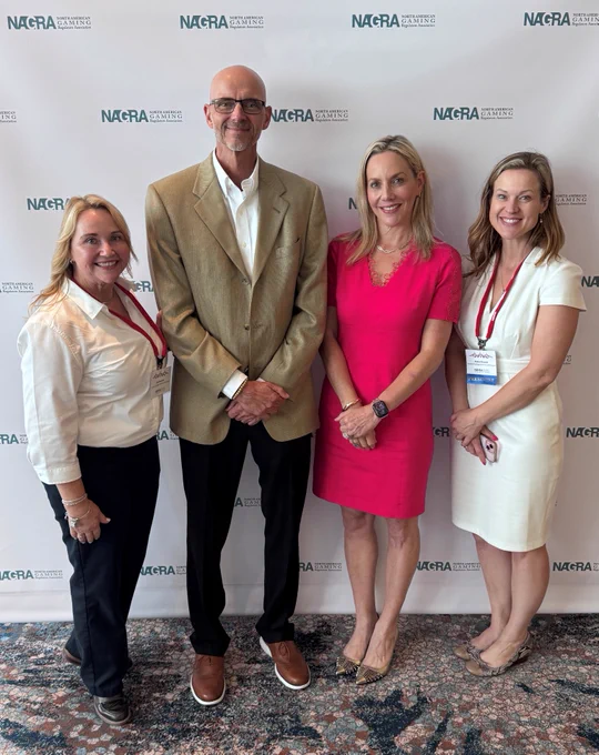 FGCC leaders Lisa Mustain, Joe Dillmore, FGCC Chair Julie Brown, and FGCC Executive Director Alana Zimmer.