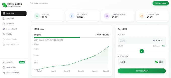 IONIX CHAIN- BEST CRYPTO PRESALE