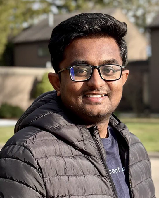 Headshot photo of Yadidya Badarvada, a researcher at FSU’s Center for Ocean-Atmospheric Prediction Studies.