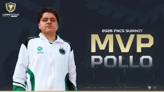 Fortnite Pro Pollo wins 2026 FNCS Summit MVP
