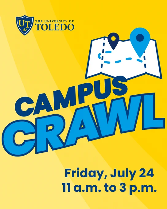 Campus Crawl - Friday, July 24 - 11 a.m. to 3 p.m.