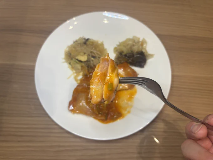 柔らかジューシー鶏のチリソース
