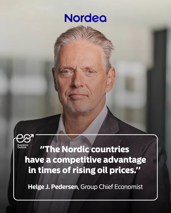 Profile picture of Nordea Chief economist Helge Pedersen