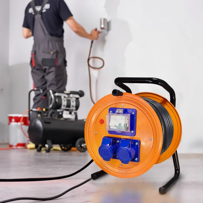 🔌 Built for the heavy-duty hustle.

From construction sites to industrial setups, this MX Cable Reel with CEE Plug & Socket keeps power rolling wherever work takes you. ⚡🛠️

No tangled mess. No power drama. Just rugged performance on reel.

Explore More: https://rb.gy/34urou

#CableReel #DataCenter #CableSetup #Power #Tech #PowerSupply #Workstation #RetractableCable #MX