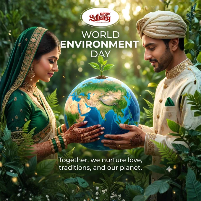 Earth Embrace 

Two hearts, one promise—cherishing traditions, celebrating love, and protecting the planet we call home. 
This World Environment Day, let nature inspire every bond and every beautiful beginning.

#singhsatrangmehandi #bestmehandicone #singh #singhbansuri #satrang #singhdecorative #WorldEnvironmentDay #EarthEmbrace #NatureInspired #GreenLove #EcoFriendlyLiving #PlanetFirst #SustainableFuture #NatureAndTradition #BrideAndGroom #MehndiArt #HennaDesign #MehndiLovers #EcoConscious #LoveForNature #CelebrateGreen #WeddingInspiration #EarthDayEveryDay #NatureBeauty #MehndiMagic #EnvironmentDay2025 #GreenVibes #ProtectOurPlanet #NaturalElegance #TogetherForEarth 