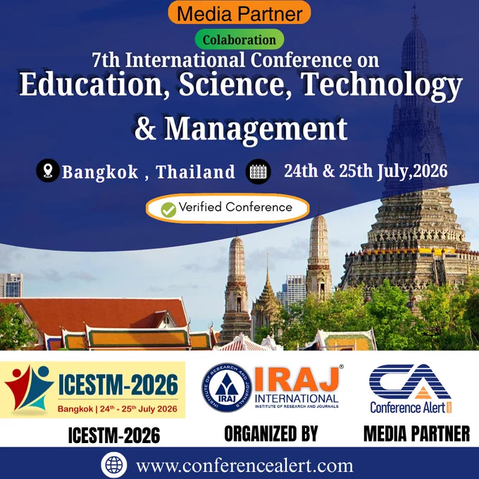 international conference on Education, science, technology and management in Bangkok 2026
