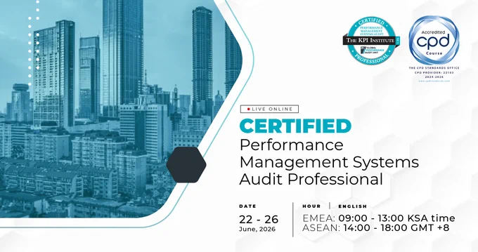 Auditing performance is a particular skill, but a key one to ensure your organization maintains & increases performance.
Learn how to become a master auditor by joining our C-PA Professional Online Course: