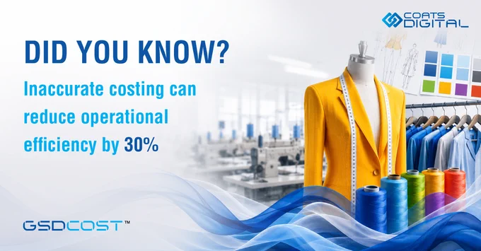 GSDCost earlier known as GSD (General Sewing Data) is the Industry standard for accurate garment costing optimisation and method improvement.
