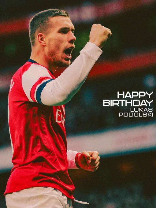 Happy birthday to Lukas Podolski!