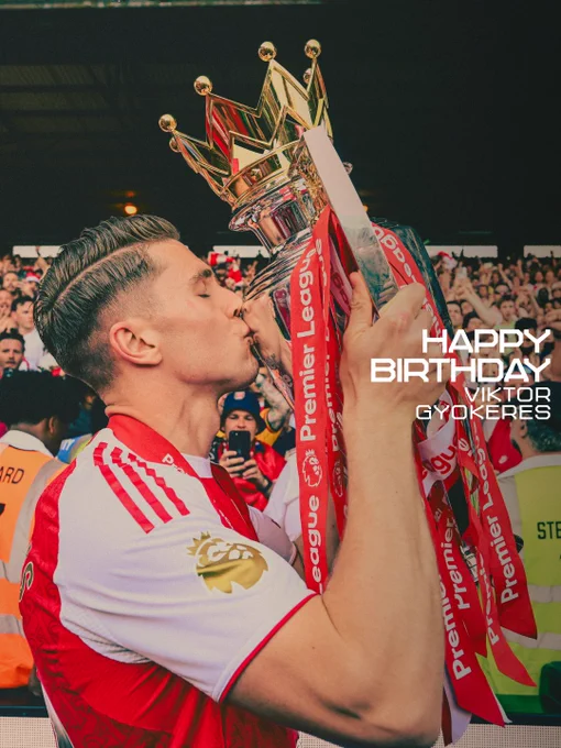 Happy birthday to Viktor Gyokeres!