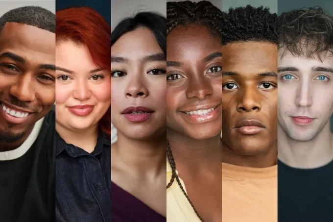 Six of the newly announced cast members