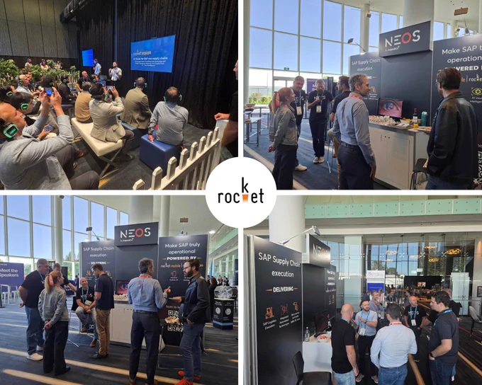 Rocket and Neos at the Mastering SAP Supply Chain Conference Gold Coast