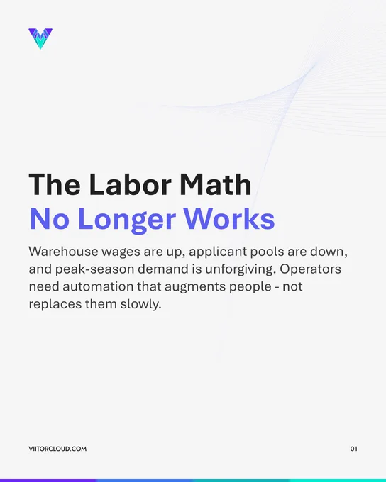 Fewer Hands, Zero Errors: The Warehouse Math That Finally Works | ViitorCloud