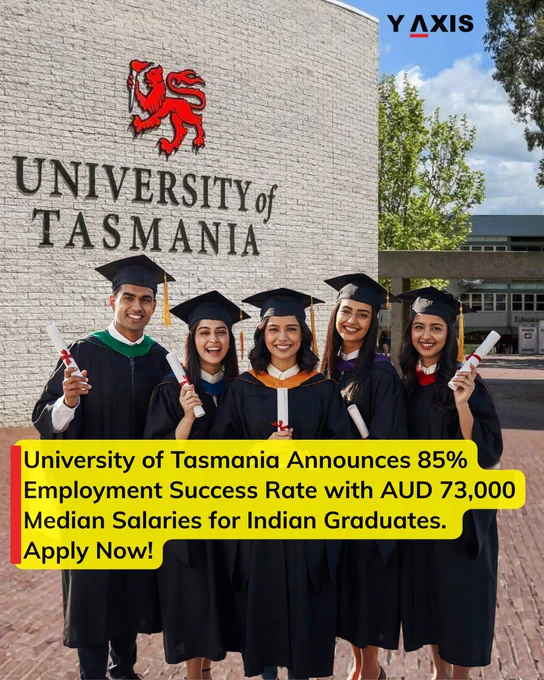 University of Tasmania employment outcomes for Indian graduates.