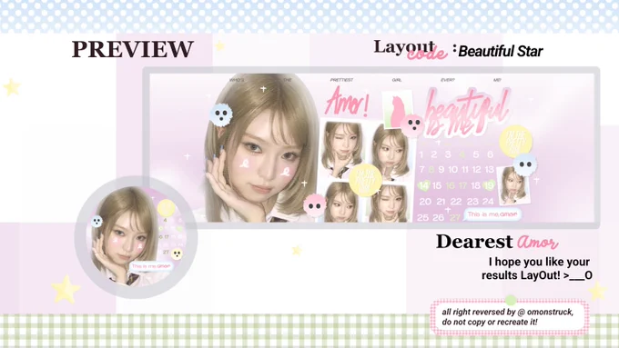 ini beautiful star versi muse cewek, ada blushnya. :3