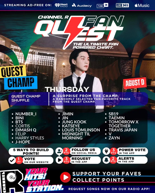 Quest Champ Shuffle - Thursday