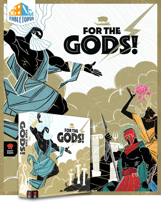 🎮 Play on Tabletopia – https://tabletopia.com/games/for-the-gods-2026
🐦 Follow @mighty_boards – link
🚀 Join Kickstarter – https://www.kickstarter.com/projects/mightyboards/for-the-gods/