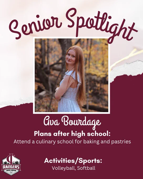Class of 2026 senior spotlight Ava Bourdage