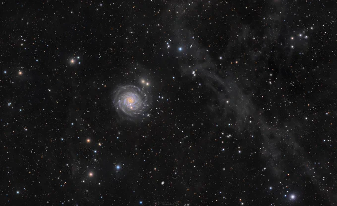 ✨ NGC 3344 in Leo Minor, processed by Brian Diaz with the AFIL‑29. 29  hrs of data—grab raw   calibrated files on Starbase, now 25% off (limited time)! 🚀