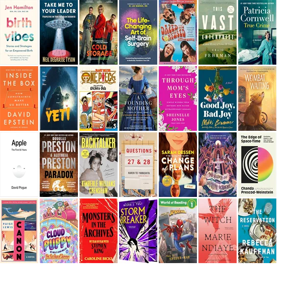 See what's new from your library
