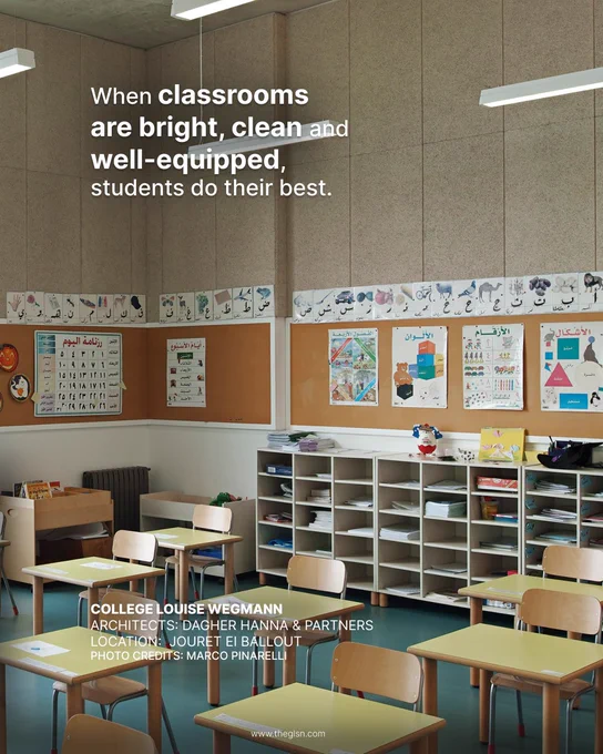 Great schools are not only taught in — they are thoughtfully designed for learning