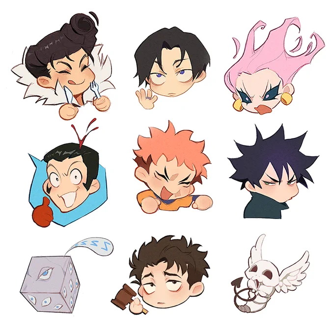 yuji, megumi, yuta, higuruma 