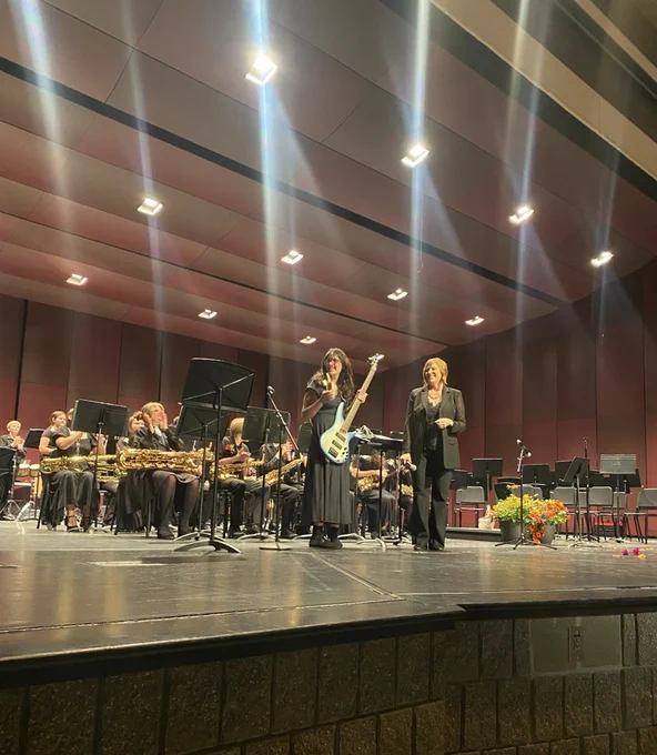 What a concert by all of the Muir bands! The Milford CPA was rocking on a special night that included Ms. Blanchard's final Spring Concert. #wearemuir
