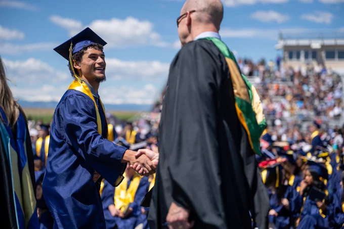 FHS Graduates complete their ceremony
