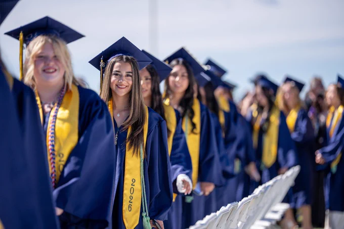 FHS Graduates complete their ceremony