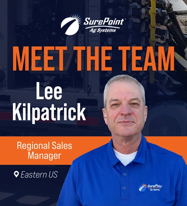 Lee Kilpatrick serves as Regional Sales Manager for the Eastern US at SurePoint Ag Systems, where he works alongside dealers and sales teams to bring precision ag solutions to the field. He joined SurePoint in 2026 and focuses on strengthening dealer relationships while delivering the level of service and product quality that defines the SurePoint brand. Lee brings more than two decades of experience in sales and leadership roles across the agriculture and technology sectors. Prior to SurePoint, he spent 24 years with companies that evolved through growth and acquisition, including BBI and Salford Group, where he held roles such as Director of Sales & Marketing and U.S. Sales Manager. Earlier in his career, Lee worked at Motorola as both a Regional Channel Representative and Market Specialist in port and transportation industries. Raised in Morrow, Georgia, Lee grew up around a diversified farming operation and later studied Finance at West Georgia College.