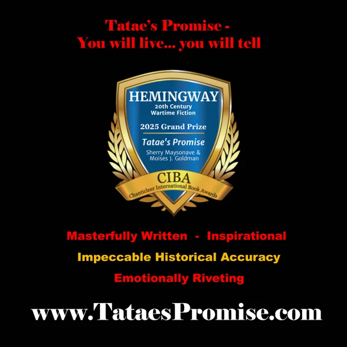 This never-before-told true story of a young woman's escape from Auschwitz with her sister is a remarkable tale of unimaginable courage, family, faith and enduring love.

Winner of the 2025 Hemingway Award Grand Prize, for 20th Century Wartime Fiction, and multiple other awards.

"...readers will admire Hinda's devotion to her family and her determination to resist her Nazi captors as they attempt to dehumanize her. There's also a remarkable love story at the heart of this novel—a relationship that will surprise and delight readers for its ability to withstand the most terrible of circumstances... A moving work..." ─Kirkus Reviews

Hinda was eighteen years old when an axe crashed through the front door of her home in Poland. Nazi soldiers swarmed inside and herded the family into an army truck and hauled them away for one lone reason: They were Jews. World War II and the Hitler-induced Holocaust was in full swing.