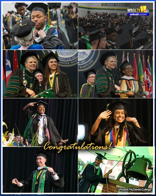 CONGRATULATIONS to all the graduates at McDaniel College! 