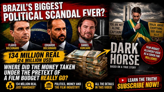 The political dimension of the largest financial/banking scandal in Brazil's history.The relationships of politicians with Daniel Vorcaro have come to light and created an earthquake effect ahead of the upcoming elections.
https://youtu.be/aW_R0ogvANs
#bancomaster #flaviobolsonaro