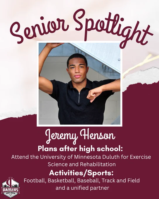 Class of 2026 senior spotlight Jeremy Henson